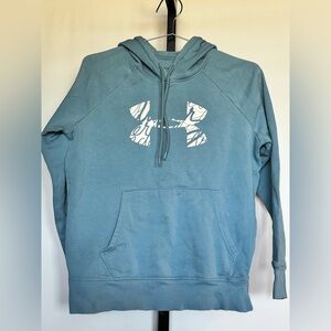 Under Armour Light Blue Fleece Pullover